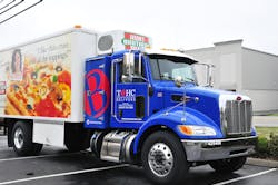 A new TBHC Delivers truck is equipped with the SmartDrive camera system A new TBHC Delivers truck is equipped with the SmartDrive camera system