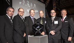 Mack Trucks crowned team ldquoBabine PGrdquo from Babine Truck amp Equipment of Prince George British Columbia Canada champion of the inaugural Mack Masters Competition final held at the Mack Customer Center in Allentown Pennsylvania From left Mike Vales Mack technical service manager Canada region Babine Truck amp Equipment team members Matthew Giesbrecht Clarence Oosterhoff Dan Orser and Tyler Kronebusch and Stephen Roy president Mack Trucks North America Mack Trucks crowned team ldquoBabine PGrdquo from Babine Truck amp Equipment of Prince George British Columbia Canada champion of the inaugural Mack Masters Competition final held at the Mack Customer Center in Allentown Pennsylvania From left Mike Vales Mack technical service manager Canada region Babine Truck amp Equipment team members Matthew Giesbrecht Clarence Oosterhoff Dan Orser and Tyler Kronebusch and Stephen Roy president Mack Trucks North America