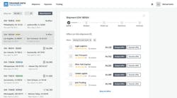 When drivers or fleets make an offer on available loads the offer triggers the negotiation between the driver or fleet and the shipping party The customer can see the truckerrsquos FMCSA information and rating After both parties reach an agreement they receive information about each other and the freight When drivers or fleets make an offer on available loads the offer triggers the negotiation between the driver or fleet and the shipping party The customer can see the truckerrsquos FMCSA information and rating After both parties reach an agreement they receive information about each other and the freight