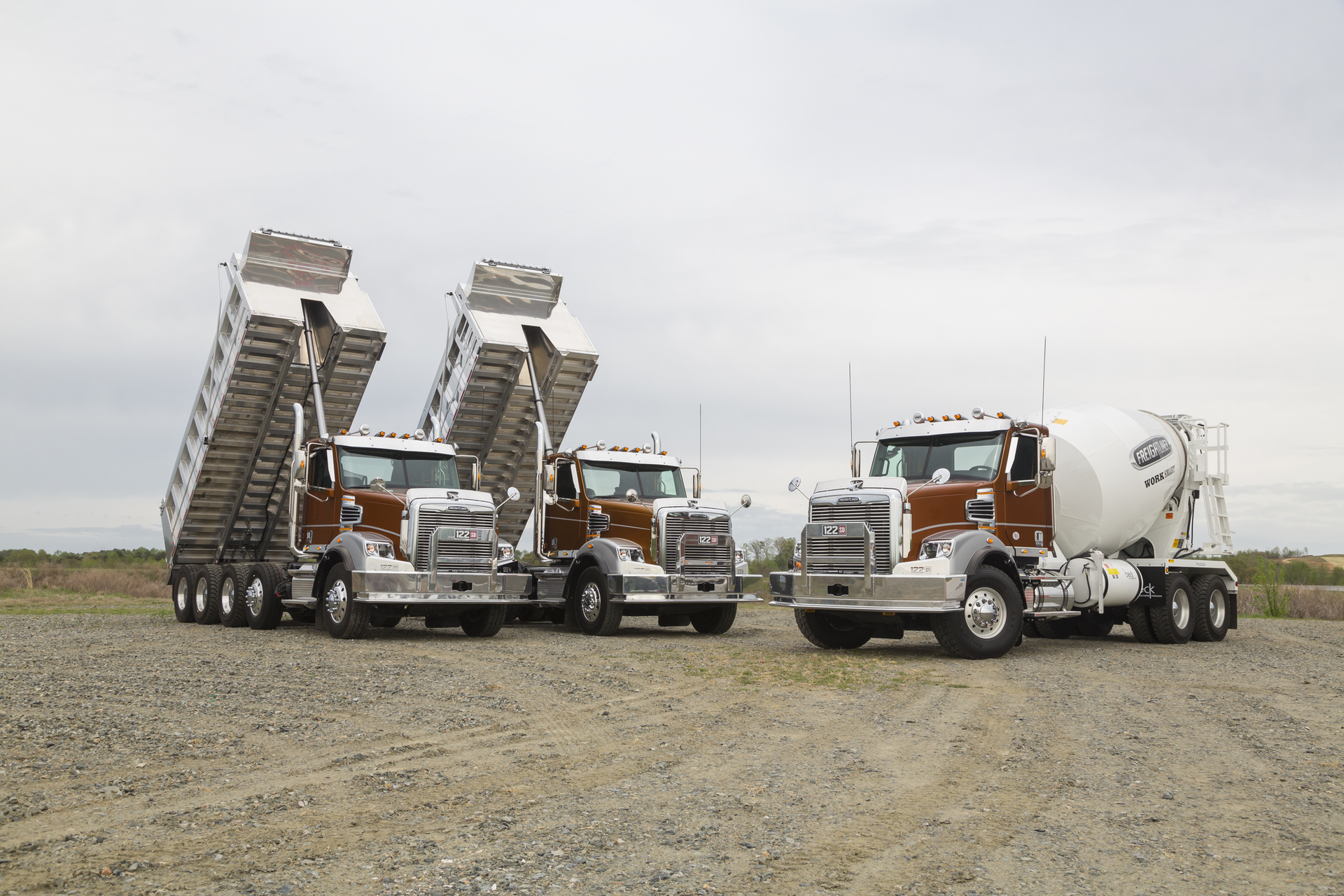 Freightliner 122SD trucks