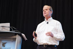 Vusion President Thomas Fansler discusses fleet fuel economy benchmarking Tuesday Aug 25 Photos by Aaron Marsh Vusion President Thomas Fansler discusses fleet fuel economy benchmarking Tuesday Aug 25 Photos by Aaron Marsh