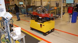 A Mack drive axle undergoing a leak test within the 15 million sq ft Hagerstown powertrain factory A Mack drive axle undergoing a leak test within the 15 million sq ft Hagerstown powertrain factory