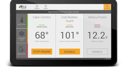 What Idle Smart&apos;s now looks like with its new Android-based operating system.
