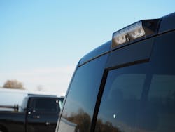 The optional center highmount stop lamp CHMSL camera on a 2016 Ram 2500 pickup Photo by Aaron Marsh The optional center highmount stop lamp CHMSL camera on a 2016 Ram 2500 pickup Photo by Aaron Marsh