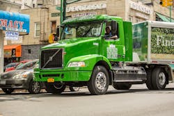 Manhattan Beer Distributorsrsquo new natural gaspowered Volvo VNM 200 tractors are environmentally friendly according to the company not only because of their lower carbon output but because they can haul the same amount of product in fewer trips than the straight trucks the tractors are replacing Manhattan Beer Distributorsrsquo new natural gaspowered Volvo VNM 200 tractors are environmentally friendly according to the company not only because of their lower carbon output but because they can haul the same amount of product in fewer trips than the straight trucks the tractors are replacing