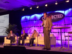 Economist Noeumll Perry senior consultant for FTR speaks at Connected 2015 the Truckstopcom user conference in Dallas this week Seated l to r are Internet Truckstop Group CMO Brent Hutto Stifel Managing Director John Larkin and NASSTRAC Exec Dir Gail Rutkowski Economist Noeumll Perry senior consultant for FTR speaks at Connected 2015 the Truckstopcom user conference in Dallas this week Seated l to r are Internet Truckstop Group CMO Brent Hutto Stifel Managing Director John Larkin and NASSTRAC Exec Dir Gail Rutkowski