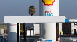 Shell&apos;s new LNG truck fueling station in Santa Nella, CA.