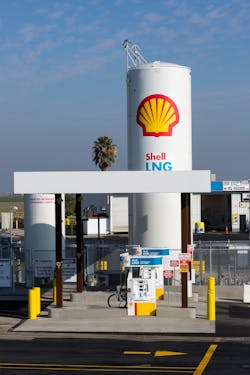 Shell39s new LNG truck fueling station in Santa Nella CA Shell39s new LNG truck fueling station in Santa Nella CA