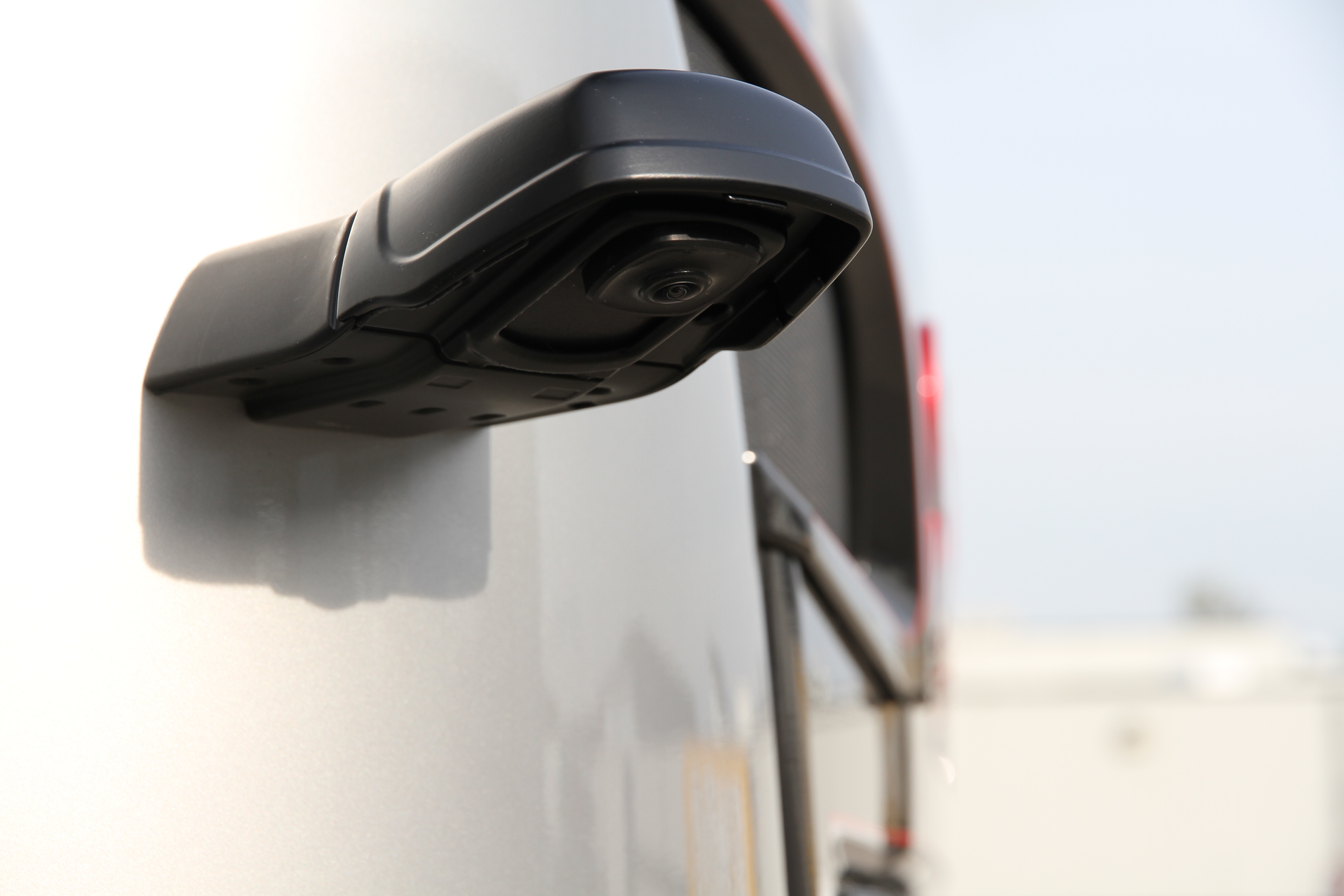 CornerEye mounted on truck cab