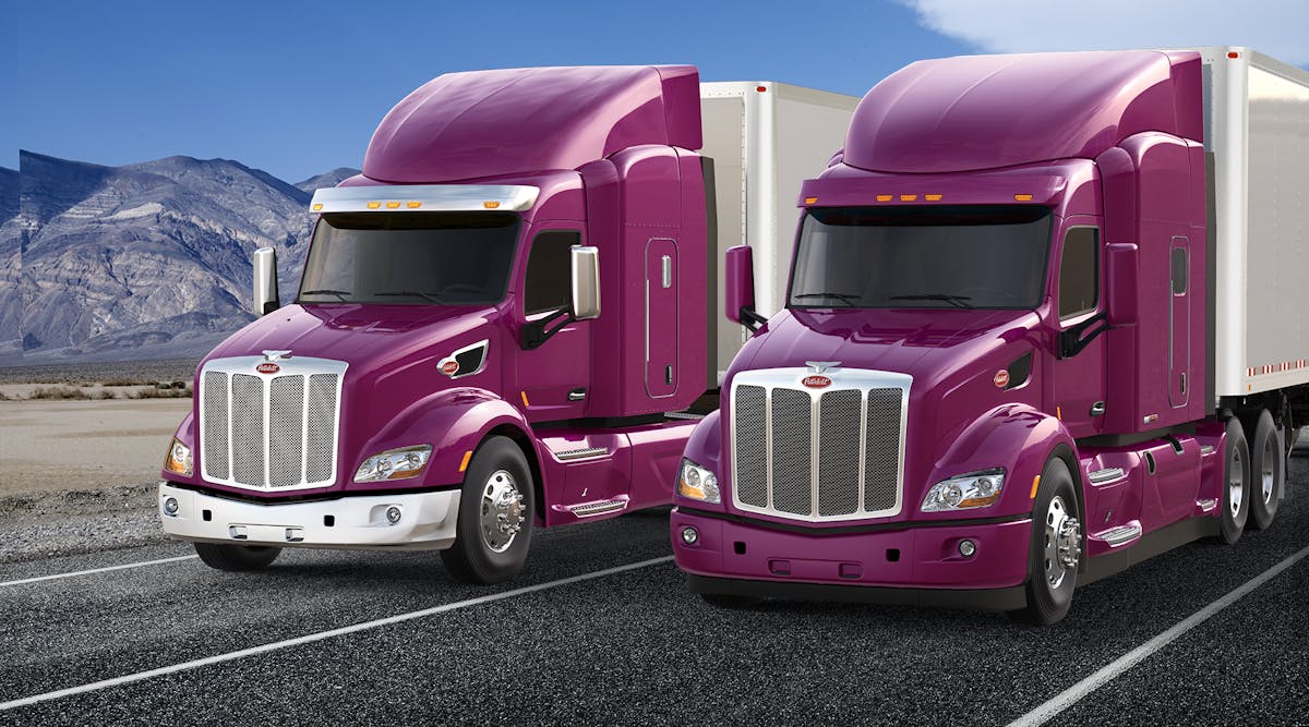 Peterbilt&apos;s Model 579 is featured in the new 2016 calendar, Class throughout the Year.