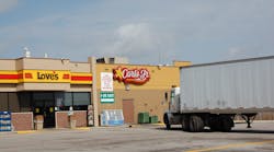 Love&rsquo;s added 27 locations and over 2,000 truck-parking spaces back in 2015. (Photo by Sean Kilcarr/Fleet Owner)