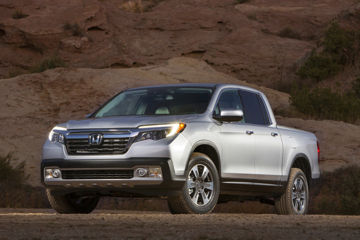 The new 2017 Honda Ridgeline will offer both frontwheel and allwheel drive options Photo courtesy of Honda