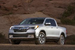 The new 2017 Honda Ridgeline will offer both frontwheel and allwheel drive options Photo courtesy of Honda The new 2017 Honda Ridgeline will offer both frontwheel and allwheel drive options Photo courtesy of Honda