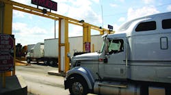 Trucking companies bringing commercial goods into Canada have to transmit required cargo data to the eManifest system by one hour before arrival.