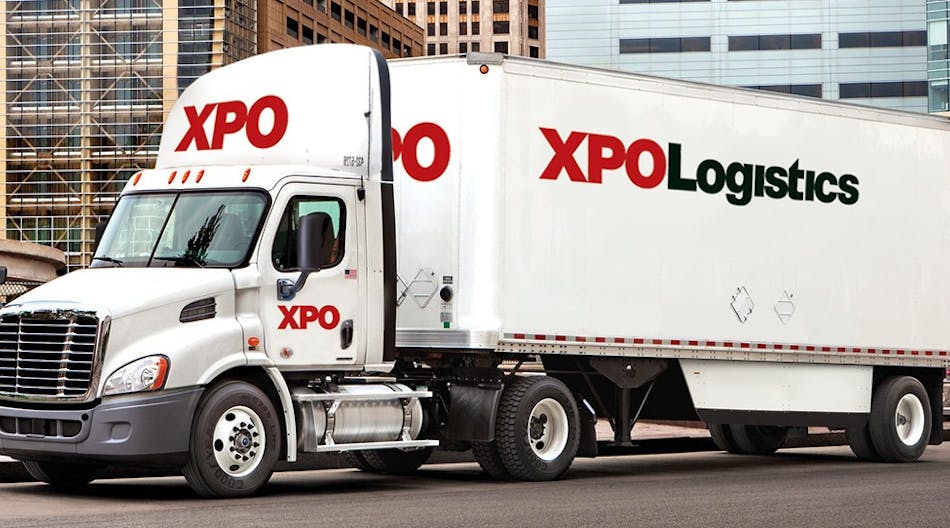 XPO said it&apos;s achieved $50 million in total cost cuts since acquiring Con-way last October (Photo: XPO Logistics)