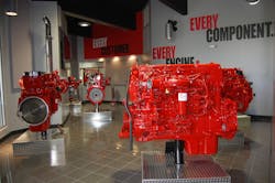 The extended DPF ash cleaning interval for the 2016 ISX15 engine can reach 500000 miles for conventional linehaul applications with fuel economy greater than 55 MPG Photo by Sean KilcarrFleet Owner The extended DPF ash cleaning interval for the 2016 ISX15 engine can reach 500000 miles for conventional linehaul applications with fuel economy greater than 55 MPG Photo by Sean KilcarrFleet Owner