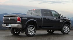 New 4x4 package can be spec&apos;d for short- and long-wheelbase Ram 2500 crew cab and mega cab models, powered by either gasoline or diesel engines. (Photo by Ram Truck)