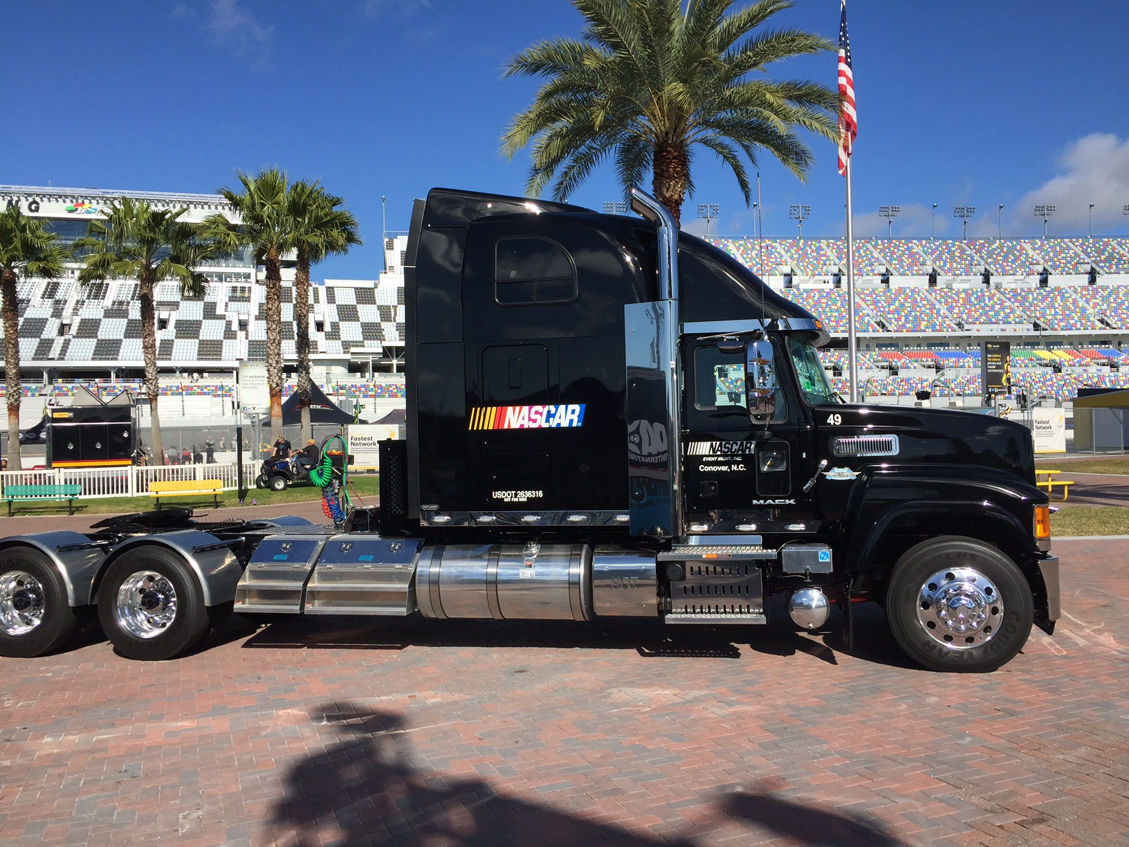 Mack Trucks announced that it is now the quotOfficial Hauler of NASCARquot