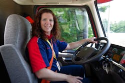 Leah Evans a driver for Saia LTL Freight has worked with the company for more than 16 years She started as a team OTR driver in 1996 Leah Evans a driver for Saia LTL Freight has worked with the company for more than 16 years She started as a team OTR driver in 1996