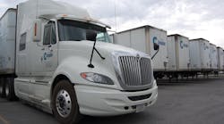 Program pays drivers 75% BOL for on time deliveries and gives them straightforward settlement statements. (Photo by Sean Kilcarr/Fleet Owner)