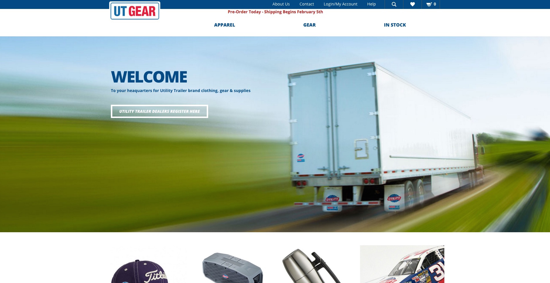 Utility Trailer launches new online merchandise website UT Gear