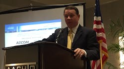 Rep. Sam Graves (R-MO) says a VMT tax is now the &apos;lead possibility&apos; for funding future transportation infrastructure needs. (Photo by Sean Kilcarr/Fleet Owner)