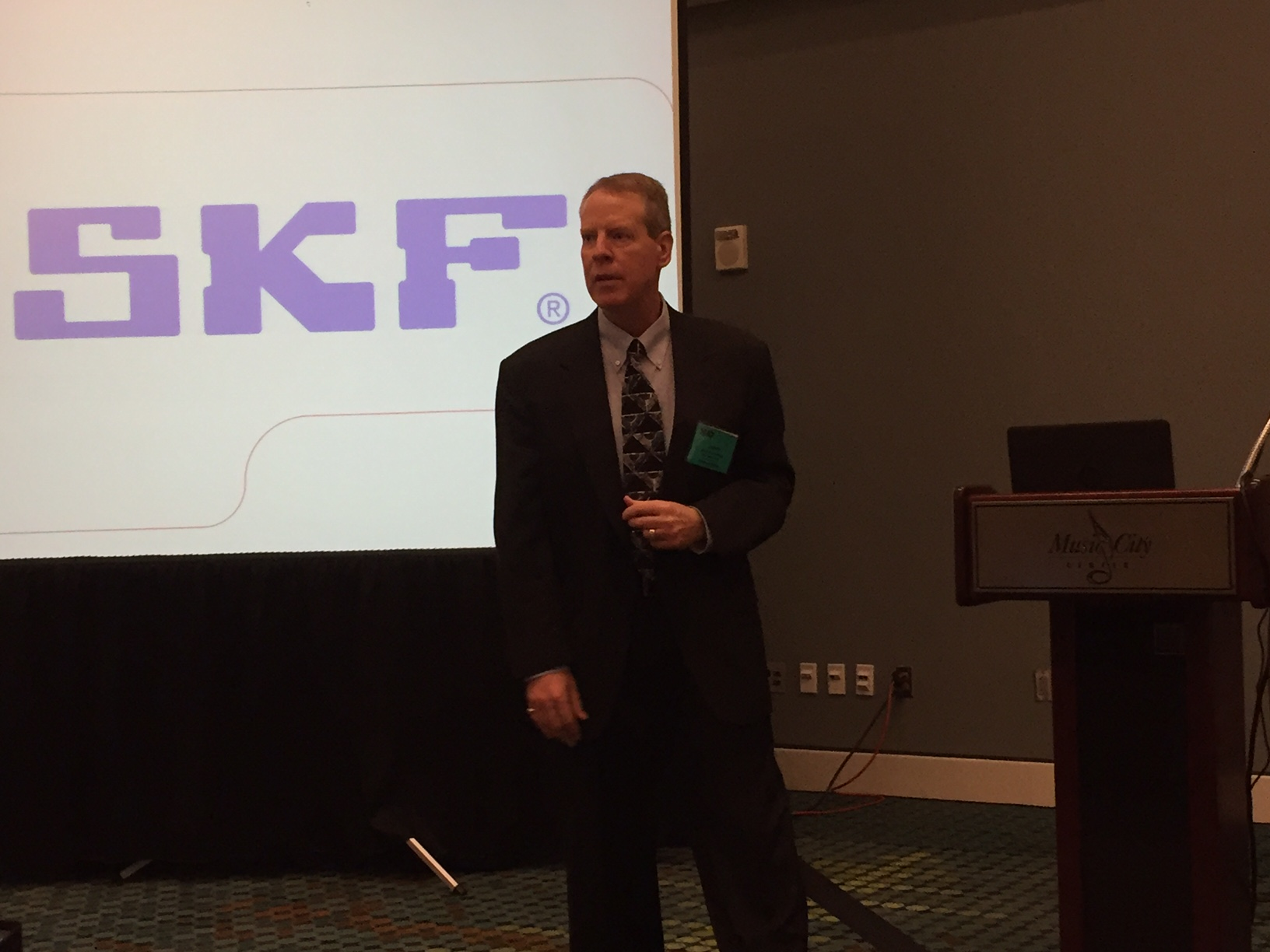 John Heffernan SKFrsquos key account manager said the coverage expansion now allows trailer OEMs to ldquocustomizerdquo warranty periods Photo by Sean KilcarrFleet Owner