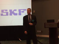 John Heffernan SKFrsquos key account manager said the coverage expansion now allows trailer OEMs to ldquocustomizerdquo warranty periods Photo by Sean KilcarrFleet Owner