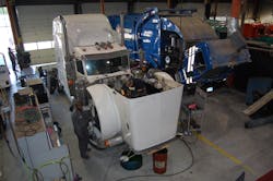 Fleet managers quotmust engage and engage earlyrdquo with their local schools to help solve the technician shortage Photo by Sean KilcarrFleet Owner Fleet managers quotmust engage and engage earlyrdquo with their local schools to help solve the technician shortage Photo by Sean KilcarrFleet Owner