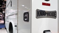Knapheide showed off vehicles with the new badging at the 2016 NTEA Work Truck Show Knapheide showed off vehicles with the new badging at the 2016 NTEA Work Truck Show