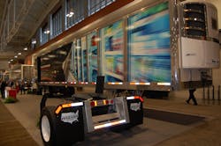 Wabash says new trailer offers 20 better thermal efficiency yet cuts weight by 15 Photo by Sean KilcarrFleet Owner Wabash says new trailer offers 20 better thermal efficiency yet cuts weight by 15 Photo by Sean KilcarrFleet Owner