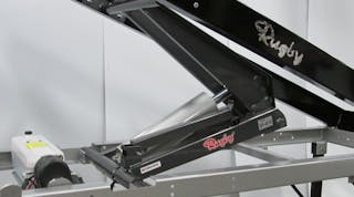 Rugby Manufacturing releases its new SR-4016 subframe scissor hoist for trucks.