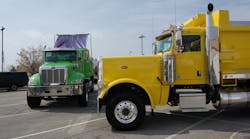 Orders are relatively weak, noted Starks; down at the lowest levels seen since 2012, yet the industry still remains in &apos;replacement mode.&apos; (Photo by Sean Kilcarr/Fleet Owner)