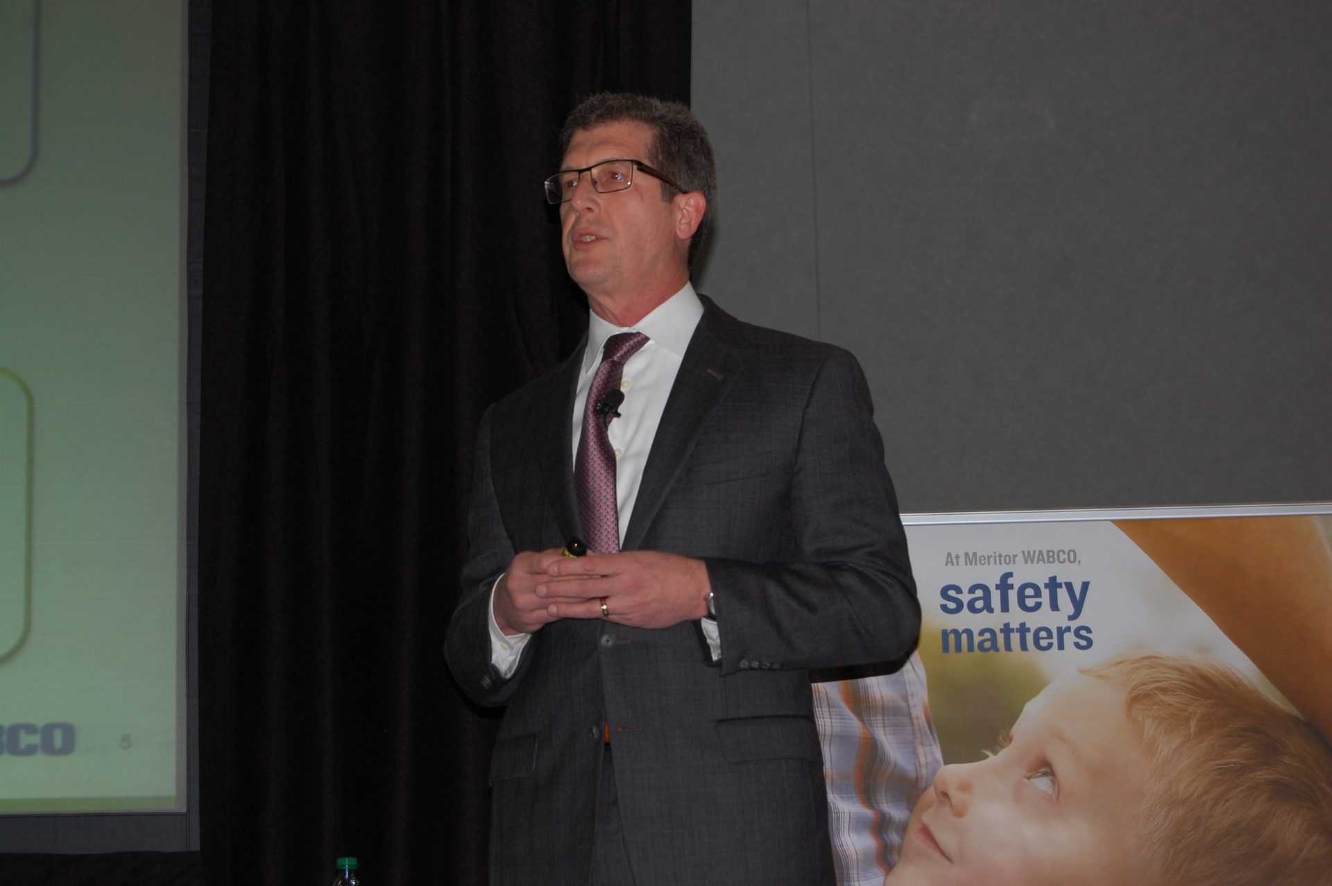 Jon Morrison WABCO39s president for the Americas Photo by Sean KilcarrFleet Owner