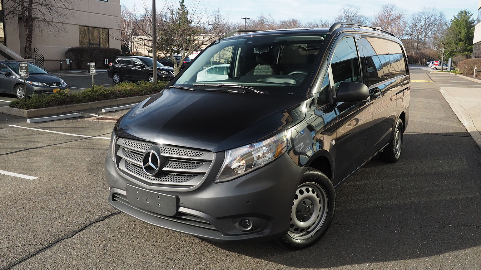 Our sample vehicle a 2016 MercedesBenz Metris cargo van