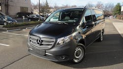 Our sample vehicle a 2016 MercedesBenz Metris cargo van Our sample vehicle a 2016 MercedesBenz Metris cargo van
