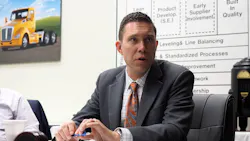 Kurt Swihart director of marketing at Kenworth noted that the price of oil increasing toward the 50 mark per barrel of crude quotcould turn low fuel prices from being a slight headwindquot for Class 8 truck sales quotinto a tailwind that will help drive businessquot Kurt Swihart director of marketing at Kenworth noted that the price of oil increasing toward the 50 mark per barrel of crude quotcould turn low fuel prices from being a slight headwindquot for Class 8 truck sales quotinto a tailwind that will help drive businessquot