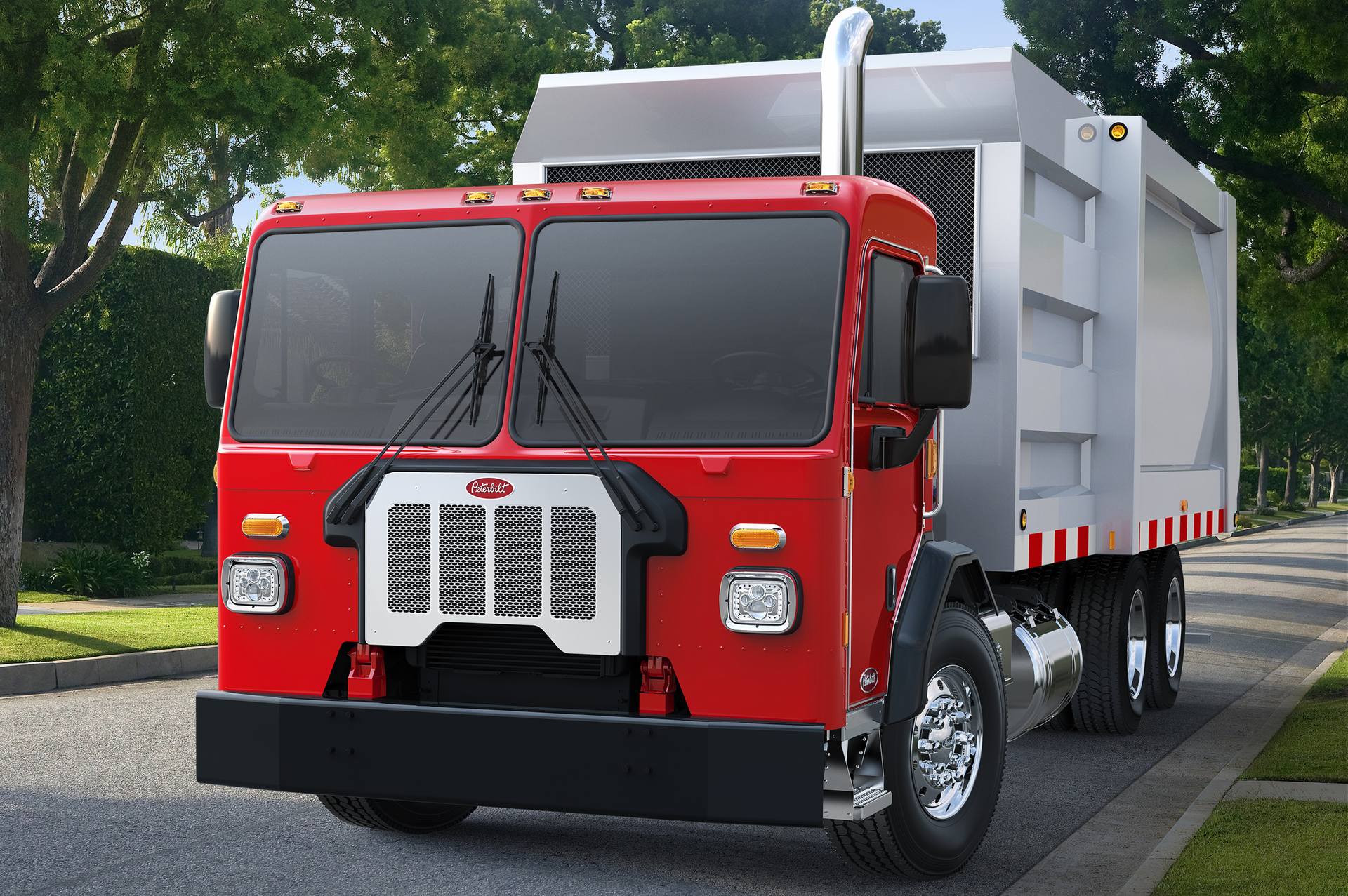 Peterbilt expands refuse line with new Model 520