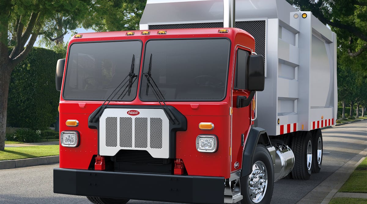 Peterbilt expands refuse line with new Model 520.