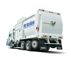 Meridian Front Loaders with the Latitude Integration residential collection system can be combined with any brand of front loader residential container Meridian Front Loaders with the Latitude Integration residential collection system can be combined with any brand of front loader residential container