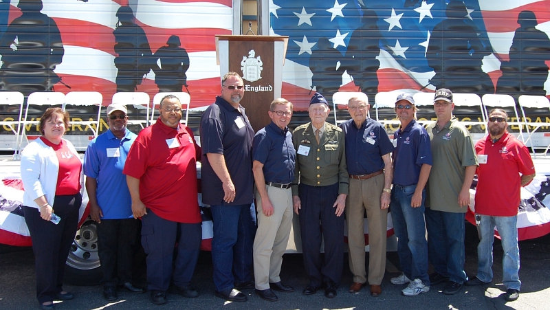 CR England added six drivers to its Honored Veterans Fleet and recognized World War IIera veteran Colonel Gail S Halvorsen USAF with the first CR England Honored Veteran Award