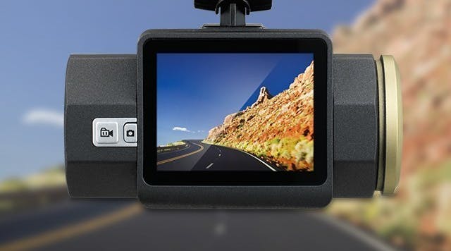 The new line encompasses three models &ndash; the Dash Cam 100, Dash Cam 200, and Dash Cam 300 &ndash; that record continuously while in use with the option for different looping intervals. (Photo courtesy of Rand McNally)