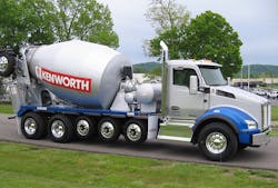 The Allison 4700 RDS fully automatic transmission is available for readymix applications like the Kenworth T880 mixer The Allison 4700 RDS fully automatic transmission is available for readymix applications like the Kenworth T880 mixer