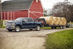 Ford is also offering an ldquoultimate trailer towrdquo camera system that uses four digital highdefinition cameras to give the driver a 360degree birdrsquoseye view surrounding the vehicle Photo courtesy of Ford Motor Co Ford is also offering an ldquoultimate trailer towrdquo camera system that uses four digital highdefinition cameras to give the driver a 360degree birdrsquoseye view surrounding the vehicle Photo courtesy of Ford Motor Co