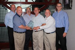 From left Doug Dorn ndash vice president salesfleets Americas SAFHolland Gerry Mead ndash senior vice president of maintenance at US Xpress Mike Colaccino ndash senior national account manager SAFHolland Shaun Sadler ndash director of equipment US Xpress Pat McNamara director national fleet accounts SAF Holland and Steffen Schewerda president Americas SAFHolland From left Doug Dorn ndash vice president salesfleets Americas SAFHolland Gerry Mead ndash senior vice president of maintenance at US Xpress Mike Colaccino ndash senior national account manager SAFHolland Shaun Sadler ndash director of equipment US Xpress Pat McNamara director national fleet accounts SAF Holland and Steffen Schewerda president Americas SAFHolland