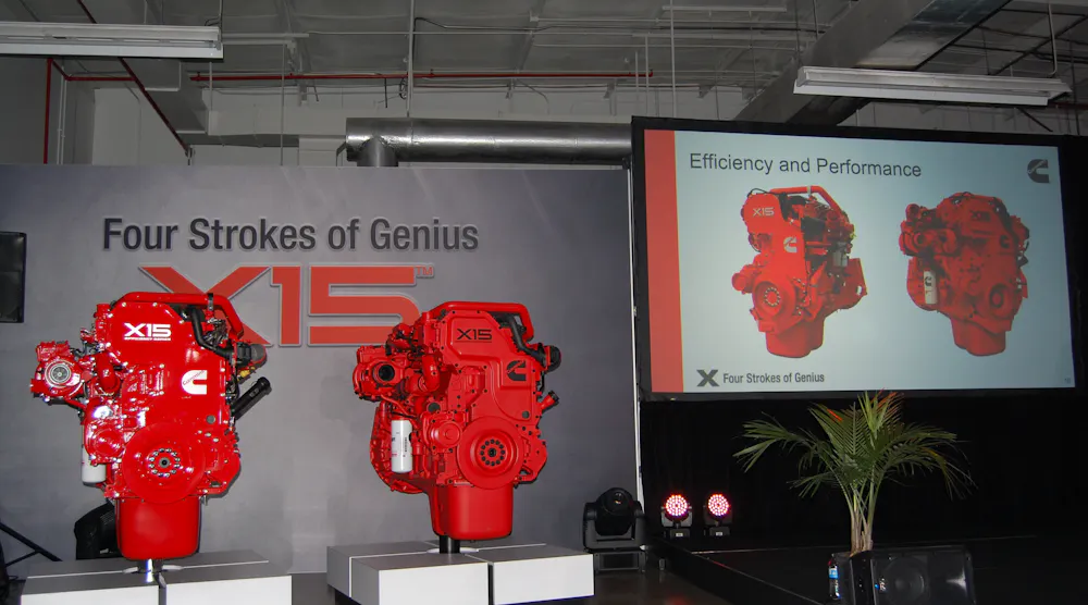 Cummins unveils X15 and X12 engines | FleetOwner