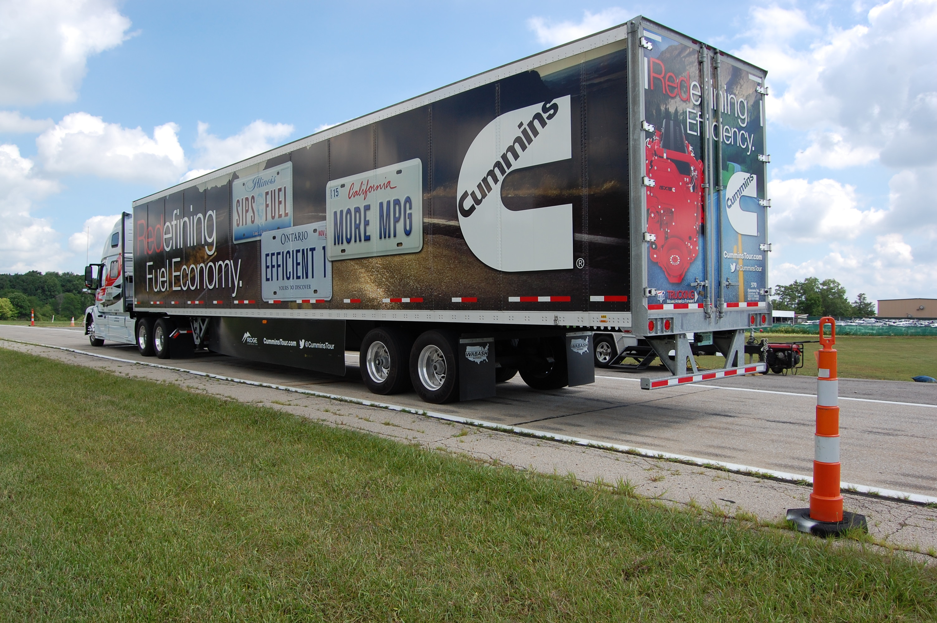 Cummins noted its current Connected Diagnostics service which uses telematics to wirelessly and rapidly analyze engine fault codes is now in use by over 45000 trucks Photo by Sean KilcarrFleet Owner