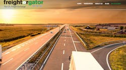 A screen shot showing the new FreightorGator site.