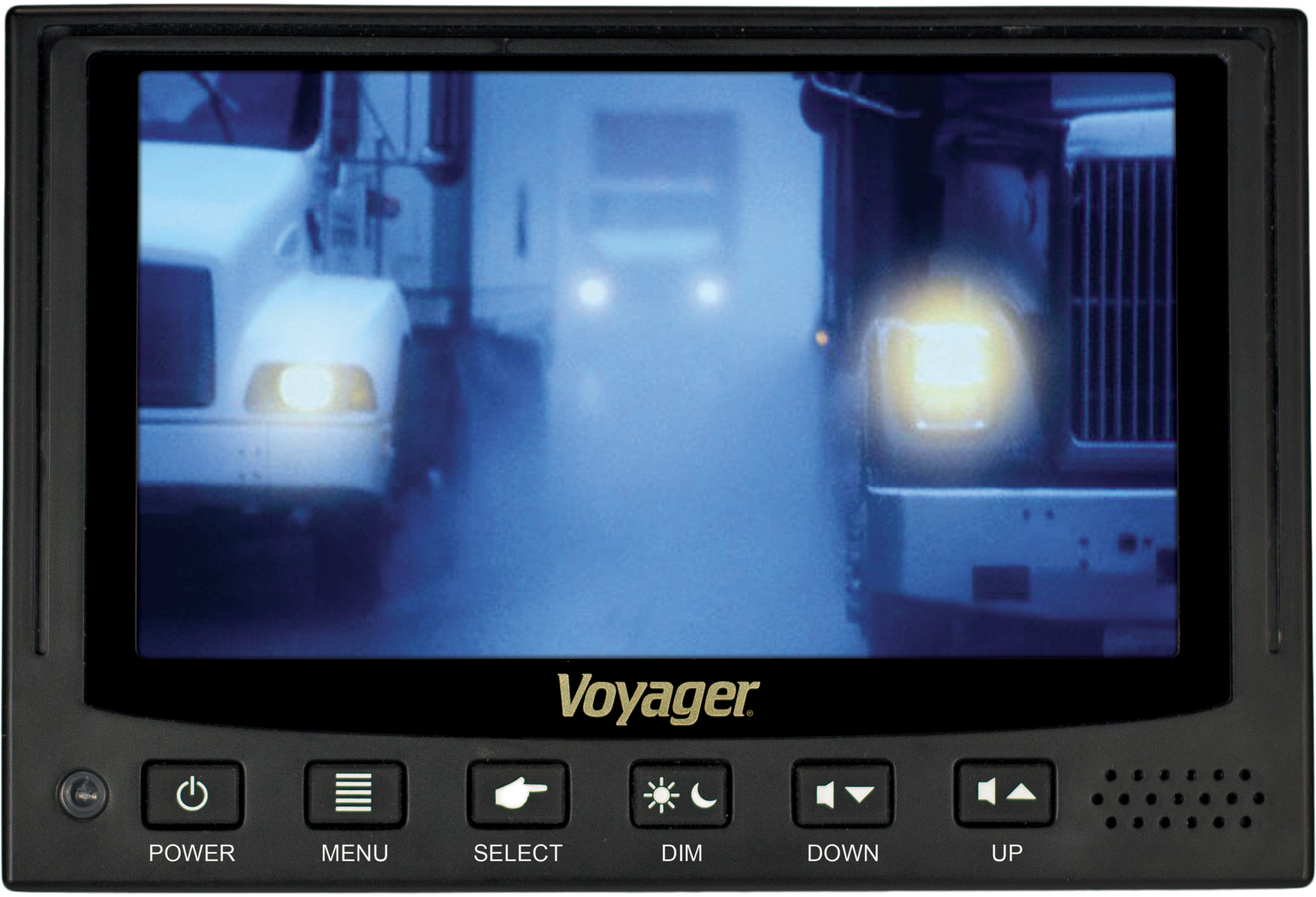 ASA Electronics released its new 7 in Voyager quadview monitor for commercial applications