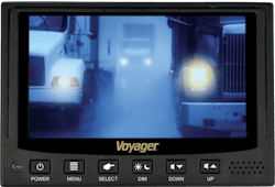 ASA Electronics released its new 7 in Voyager quadview monitor for commercial applications ASA Electronics released its new 7 in Voyager quadview monitor for commercial applications